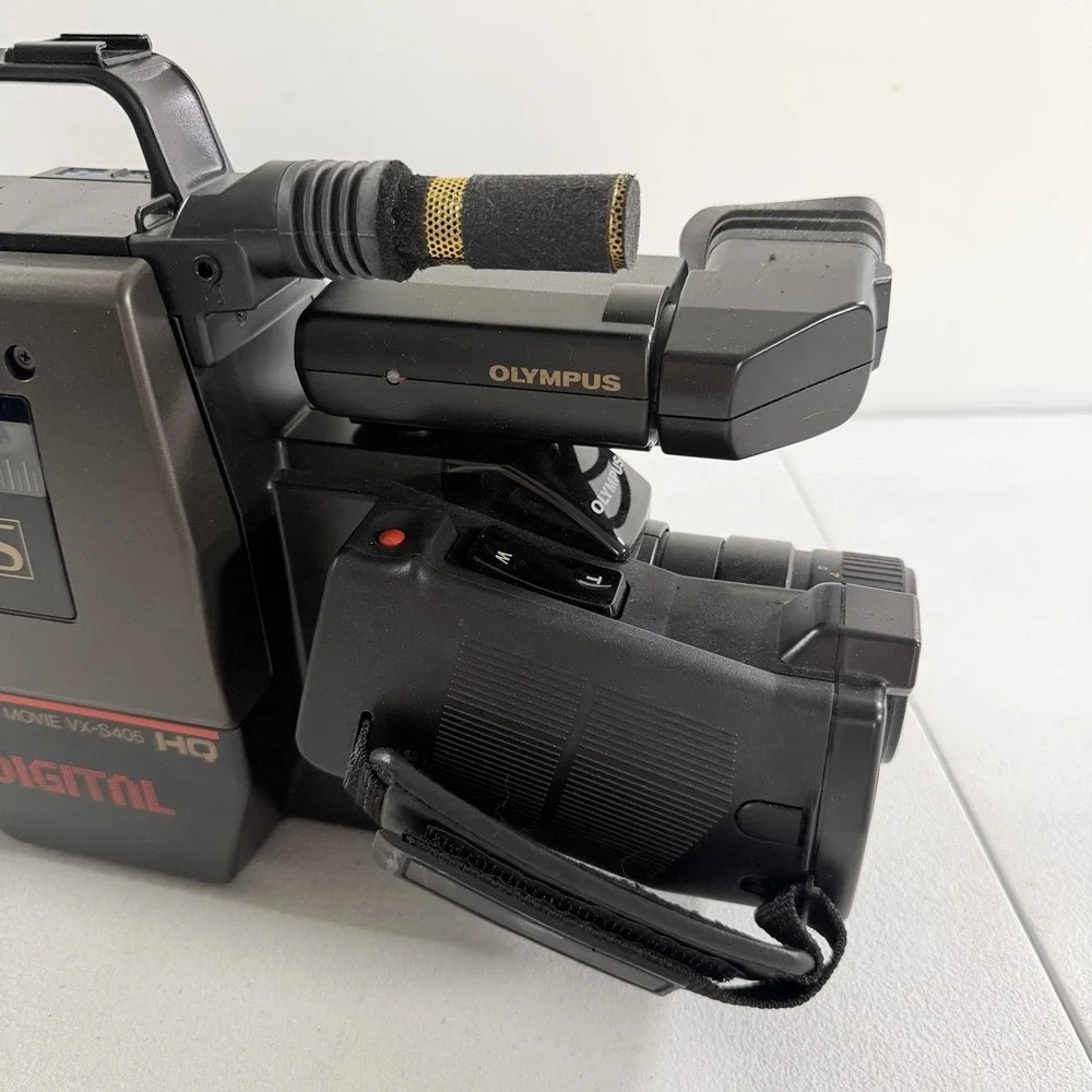 Olympus VX-S405-U Digital S-VHS Movie Camcorder W/ Accessories AS IS FOR PARTS